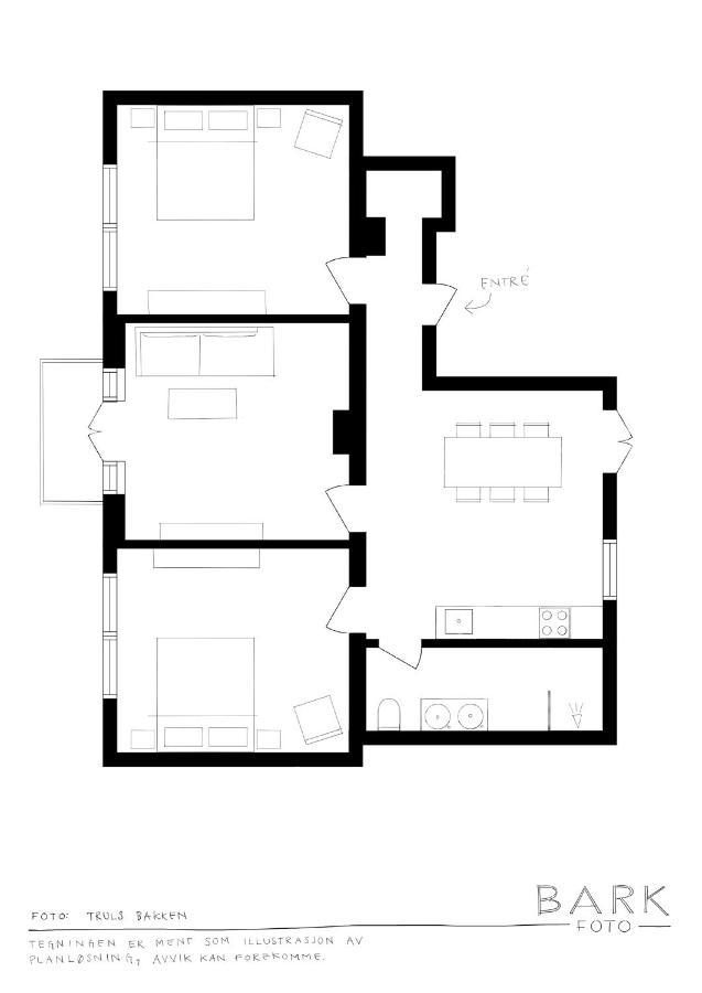 Odda Panorama Apartment Luaran gambar